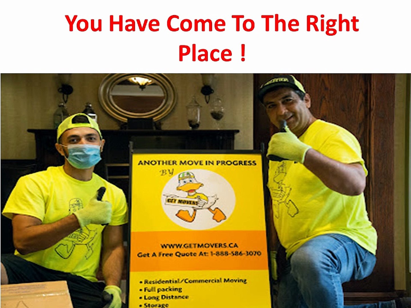Get Movers : Top-Rated Moving Company in Hamilton, ON