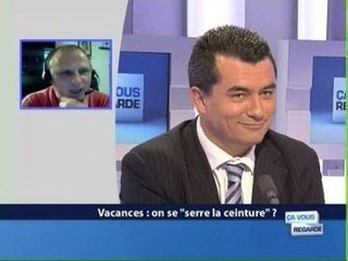 Vacances on se "serre la ceinture ? "LCP émission 04/07/08