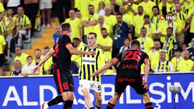 UEFA Şampiyonlar Ligi: Fenerbahçe: 1 - Gornik Zabrze: 0 (İlk yarı) | Ajansspor | IHA