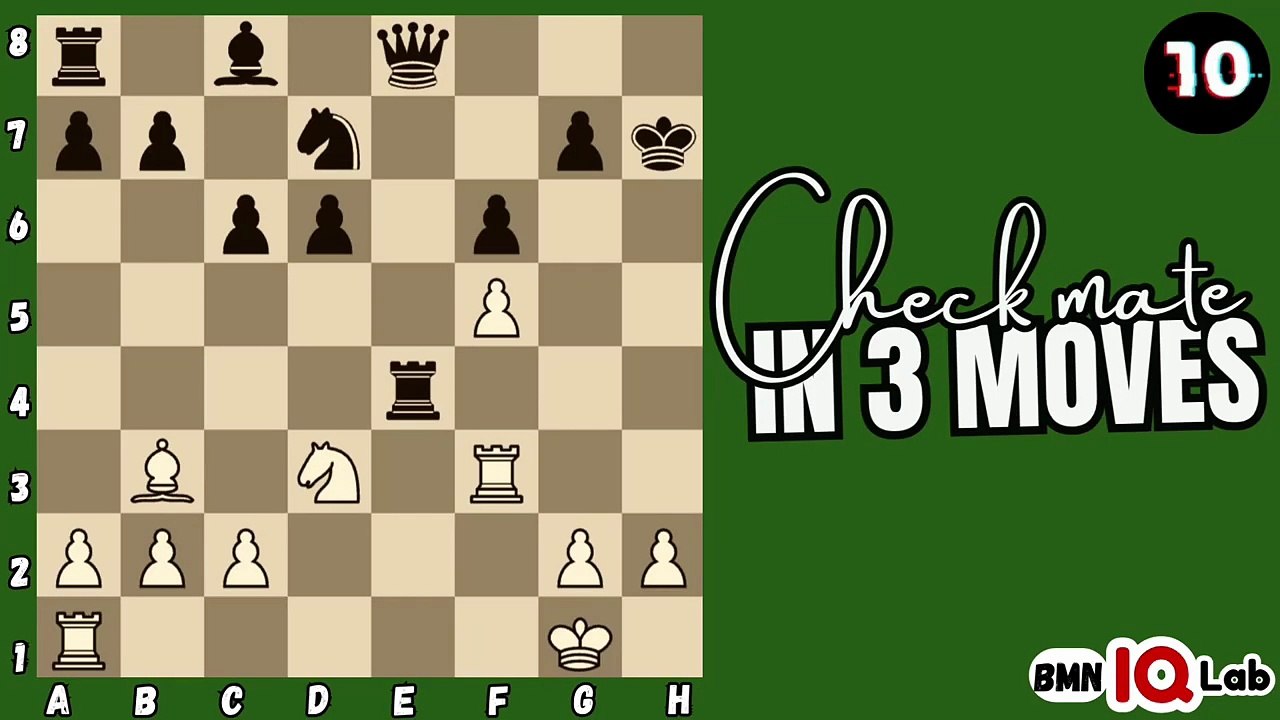 #ChessLearning ♟️📚 Can you checkmate in 3 moves? (Part 94) (White to play)♟️