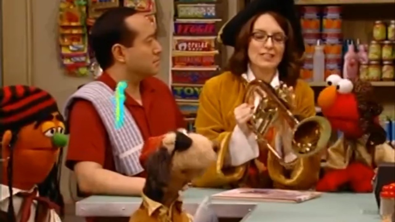 Sesame Street - Pirates Favorite Letter F Jig Dance with Tina Fey (2007) (HQ Version)