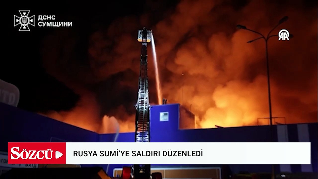 Ukrayna: Rusya, Sumi'ye saldırı düzenledi