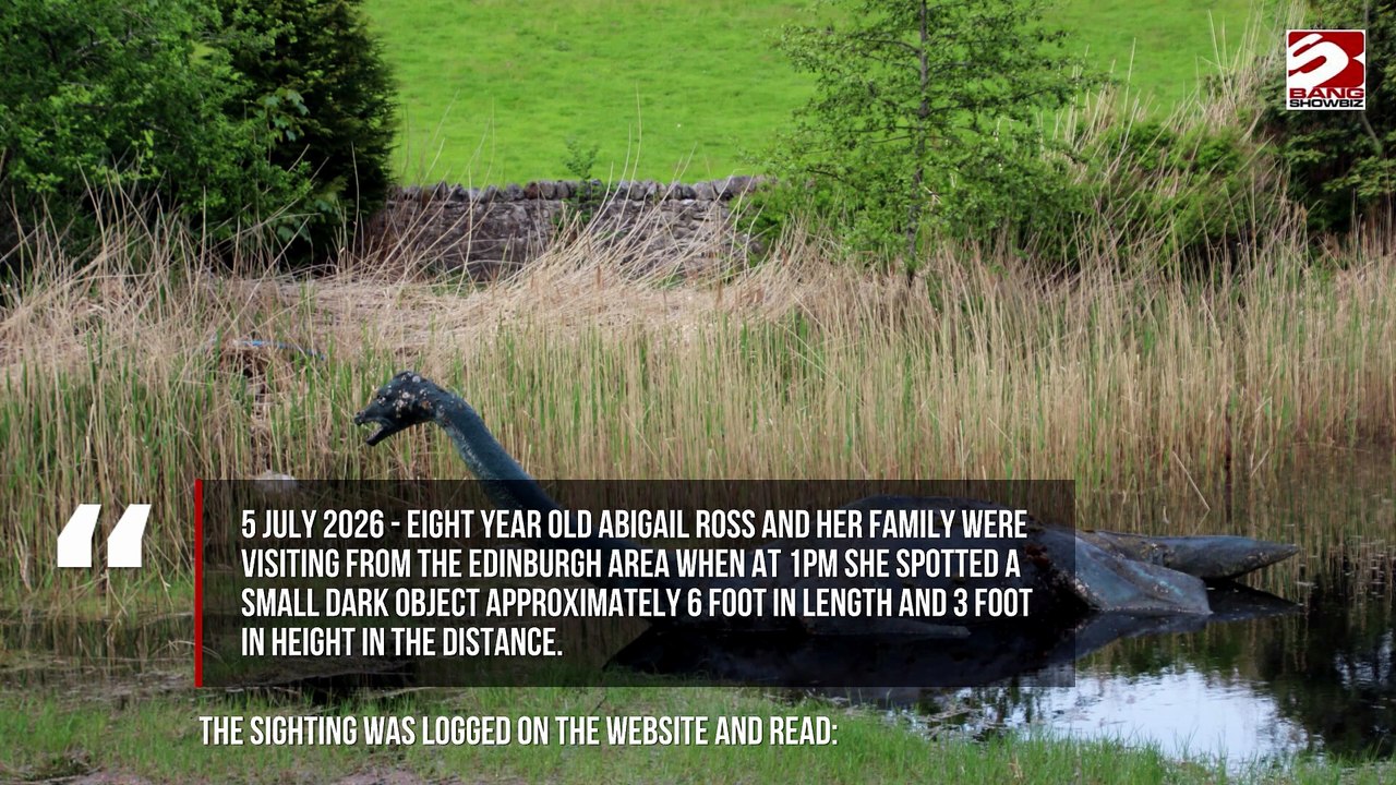 Loch Ness Monster 'caught on camera'