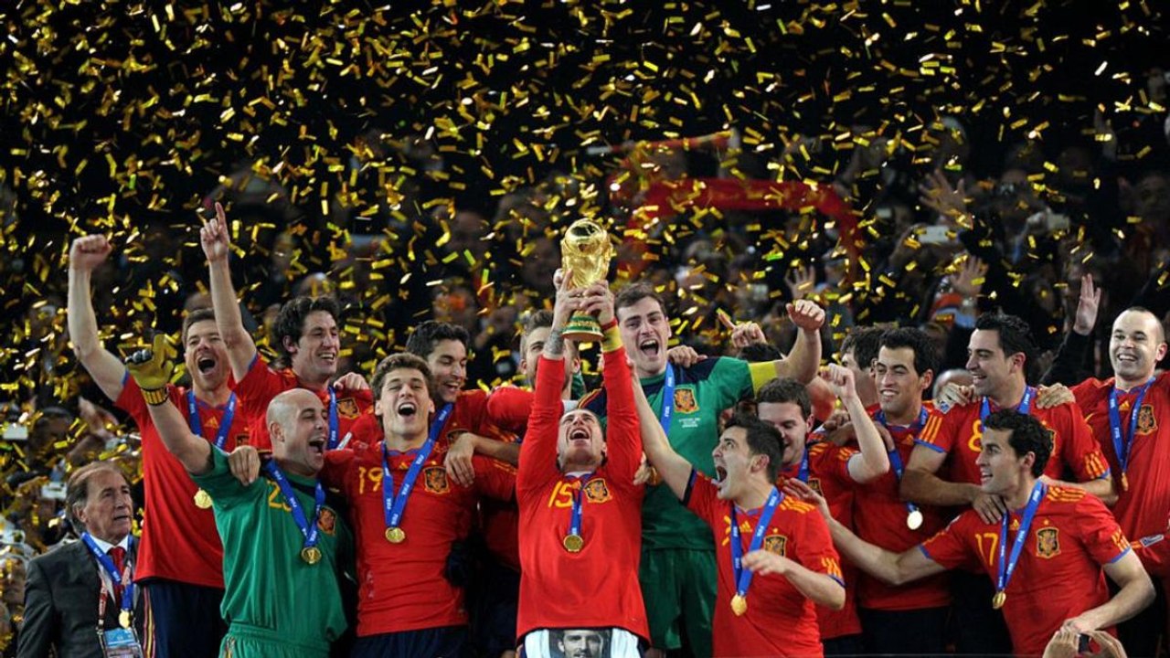 La copa del mundo llegó a España