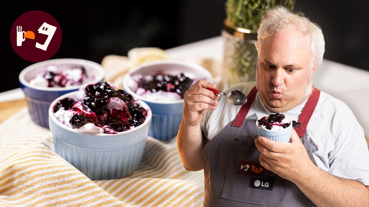 Fool de arándanos: el postre más fácil y refrescante del verano