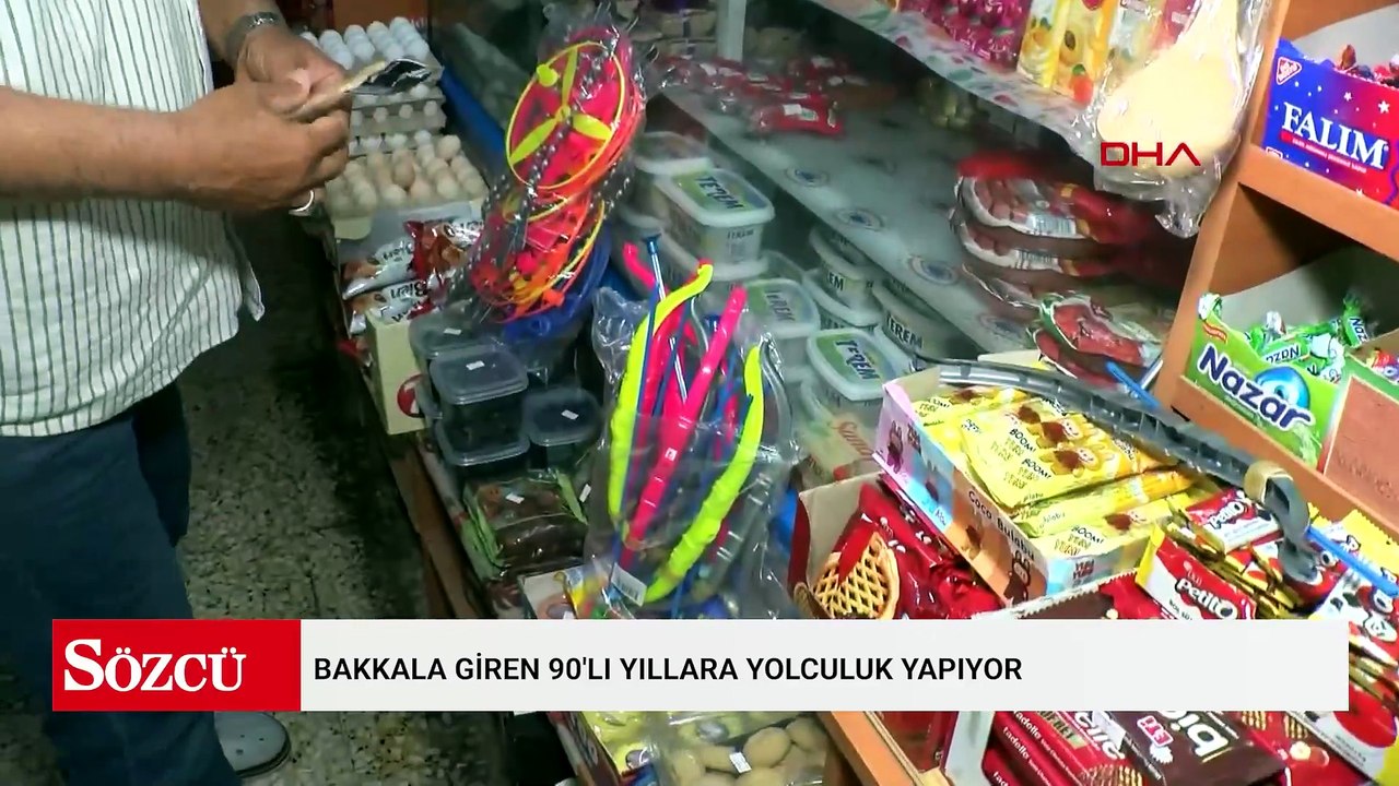 Bakkala giren 90'lı yıllara yolculuk yapıyor