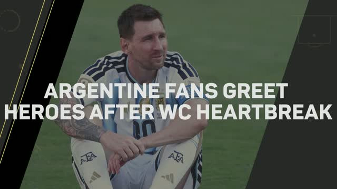 When Messi cries, Argentina cries - fans on their World Cup heartbreak
