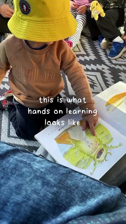 This is what hands-on learning looks like. ✋Little hands, big discoveries — every single day at