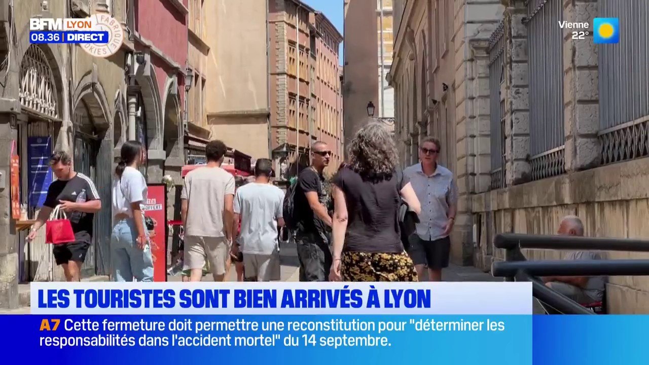 Les touristes sont bien arrivés à Lyon