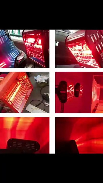 Ruby Quartz Heater Infrared Heater IR Lamp 1500w 1000w 250w 500w 400w 1600w 2000w 3000w 1800w 5000w 6000w 2000 watt for Bottle Blowing Equipment