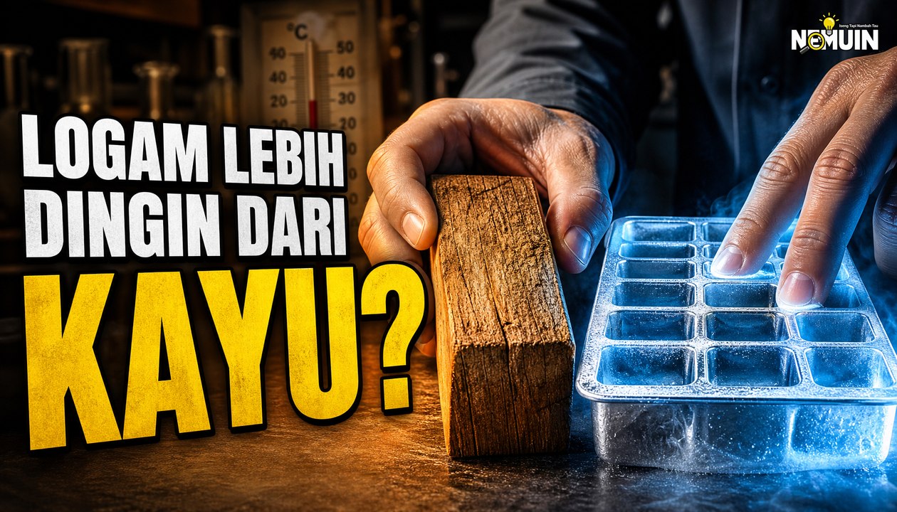 Mengapa Logam Terasa Lebih Dingin daripada Kayu Padahal Suhunya Sama?