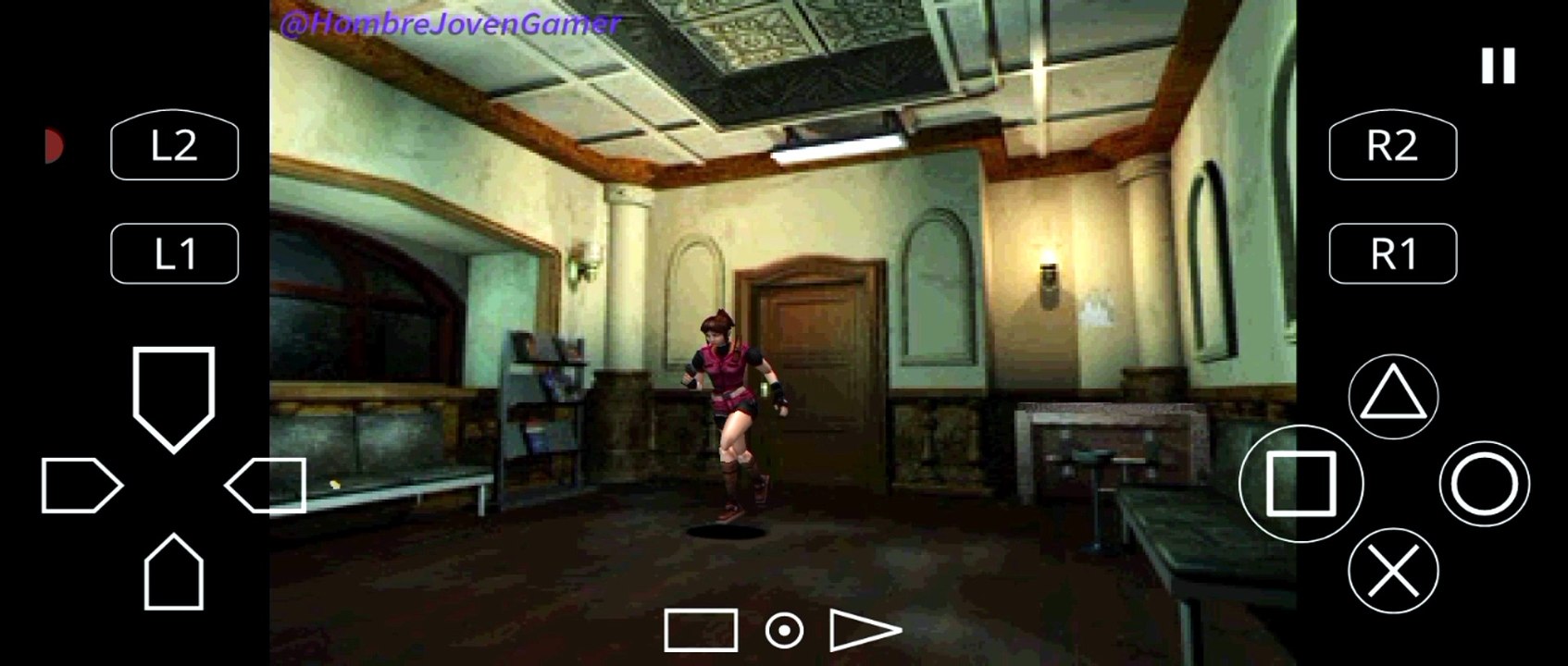 Resident Evil 2 Claire Redfield A Parte 5 DuckStation Android