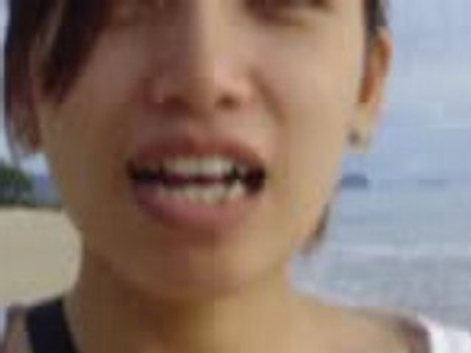 On the beach