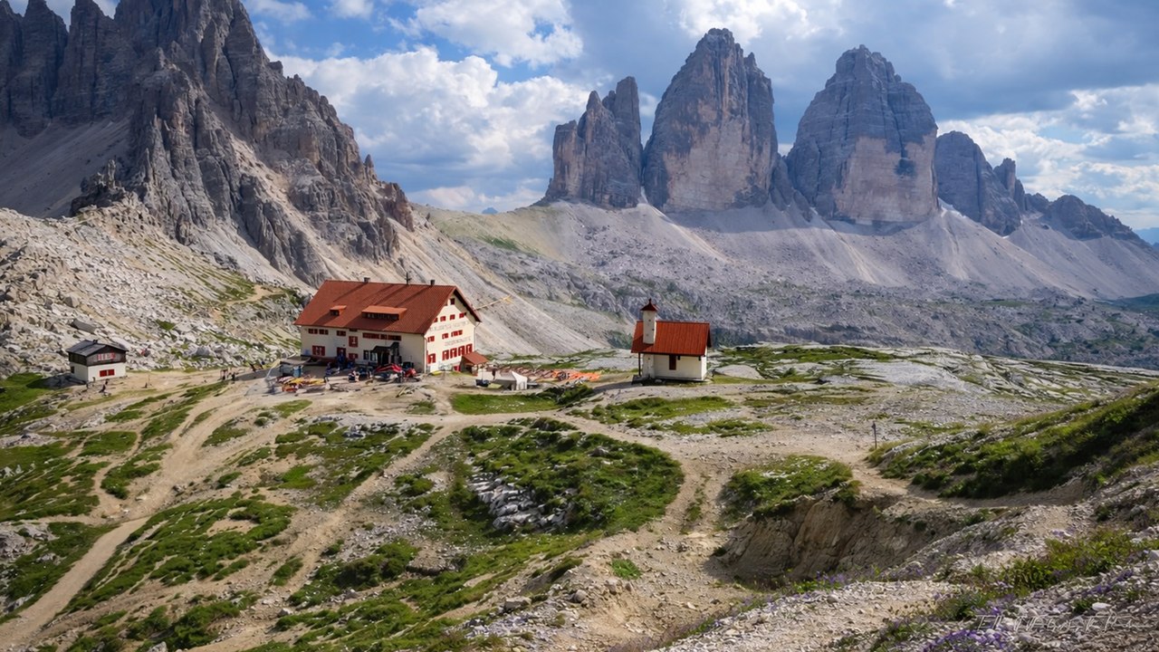 Tre Cime di Lavaredo 4K 60fps: Dolomites Walk