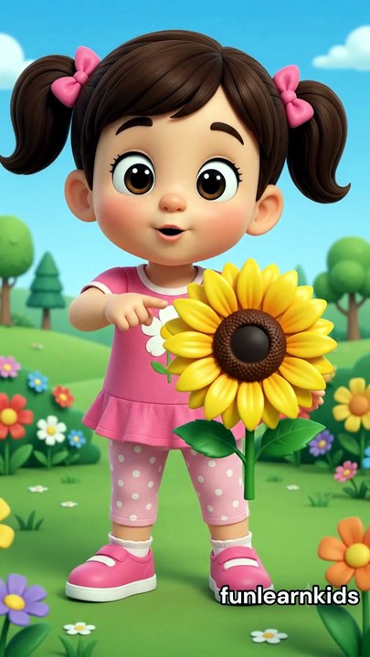 🌸 Learn Flower Names for Kids | Fun Educational Video for Toddlers & Preschoolers