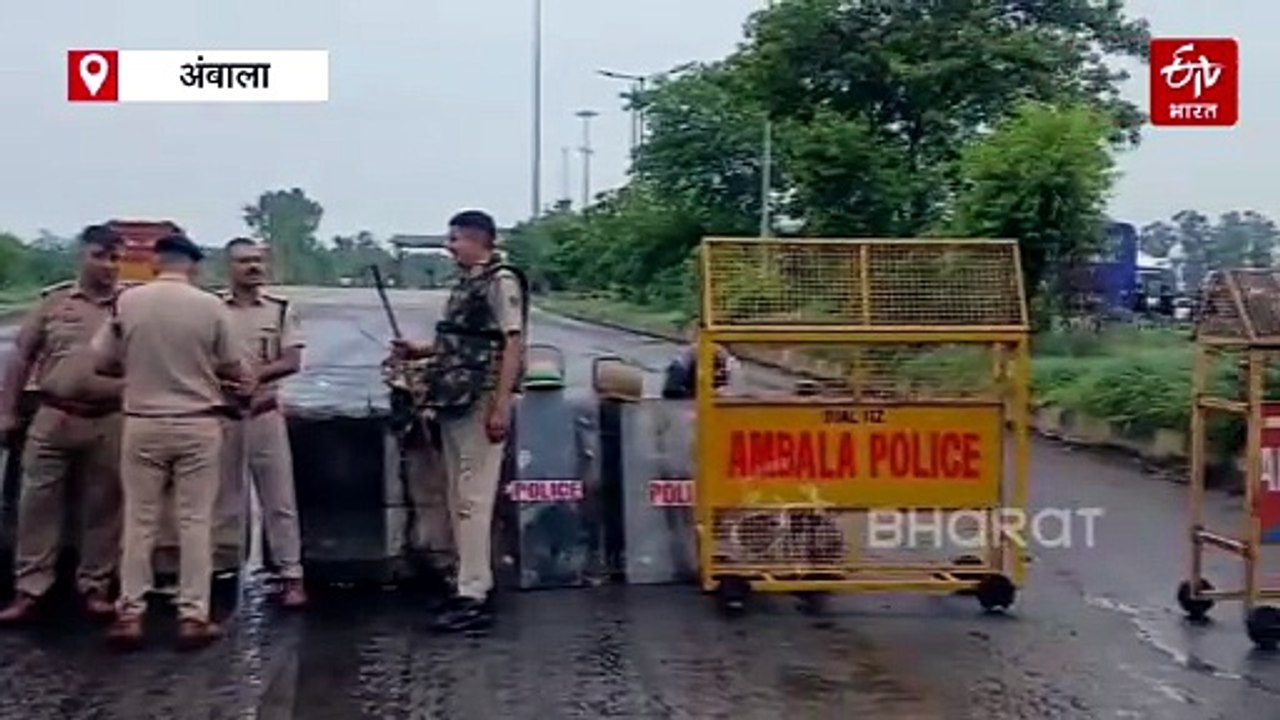 दिल्ली कूच से पहले शंभू बॉर्डर बंद, आम लोगों की राह थमी, परेशानियों भरा हुआ सफर