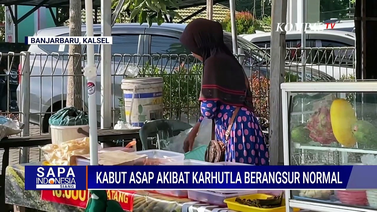 Kondisi Banjarbaru Berangsur Normal setelah Kabut Asap Ganggu Aktivitas Penerbangan | SAPA SIANG