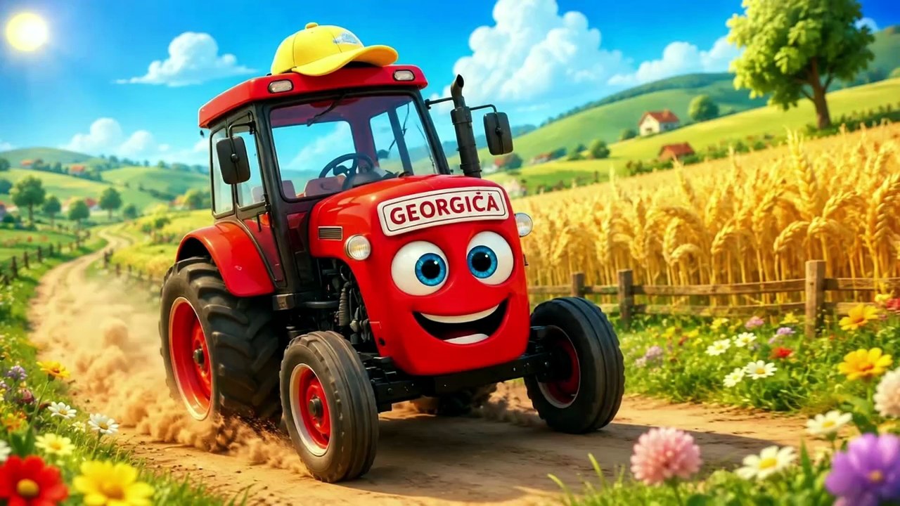 Georgică Stuck in Deep Sticky Mud! 🚜 Brave Ant Rescue | Kids Cartoon