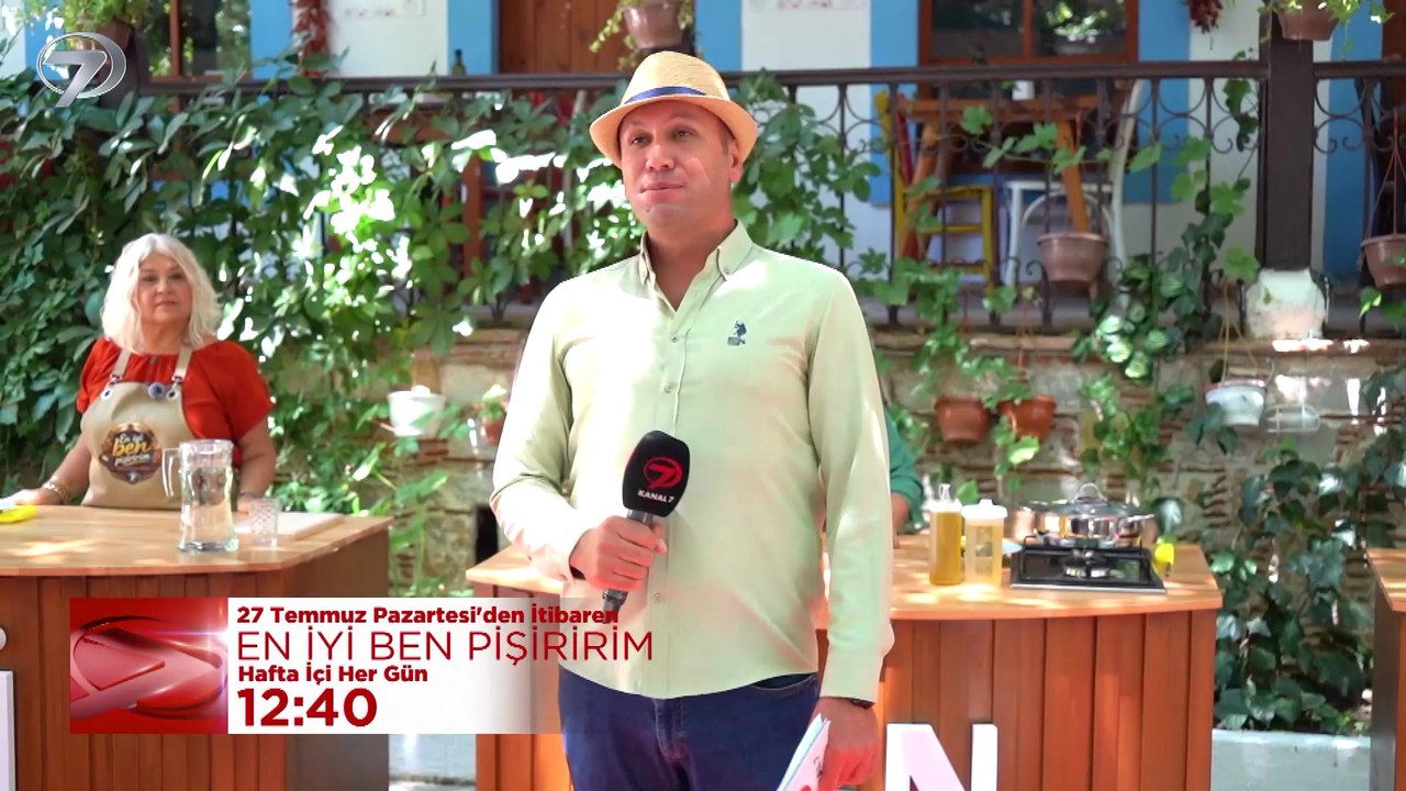 En İyi Ben Pişiririm, 27 Temmuz Pazartesi'den İtibaren Hafta İçi Her Gün 12.40'ta Kanal 7'de...