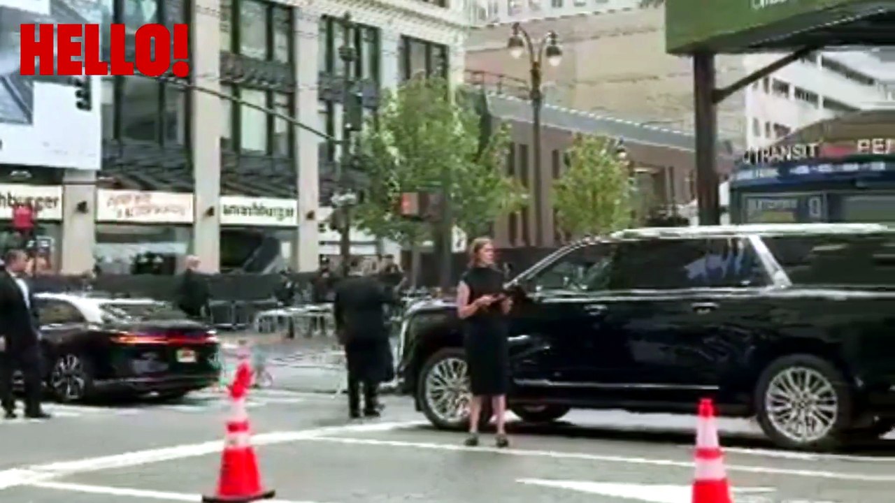 Taylor Swift wedding: Black SUVs and buses arrive  (testing - TO BE DELETED)