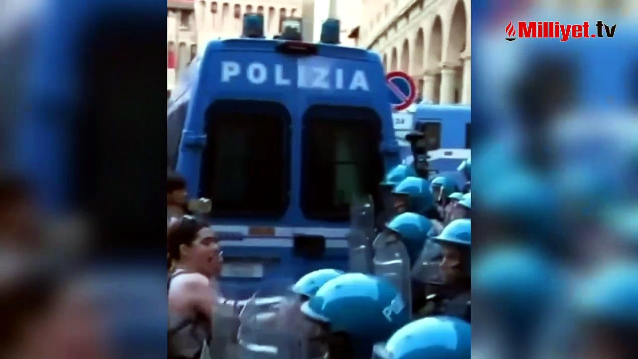 İtalya'da gözaltında ölüm öfke patlamasına yol açtı! Sokaklar savaş alanına döndü