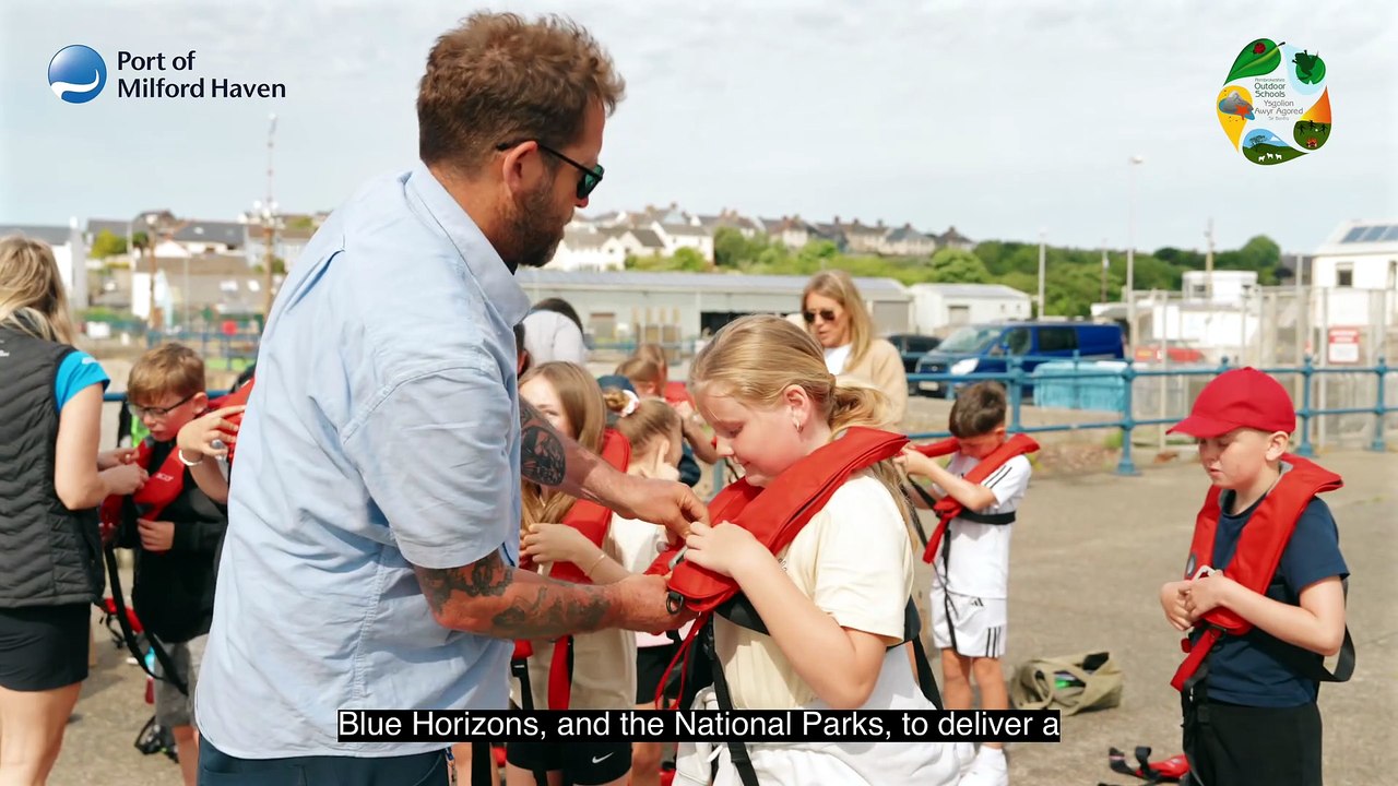 Pembrokeshire Outdoor Schools and Port of Milford Haven Educational Boat Trips