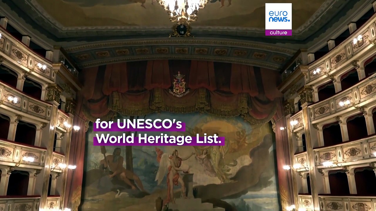 Historic Italian theatres vying for UNESCO's World Heritage status