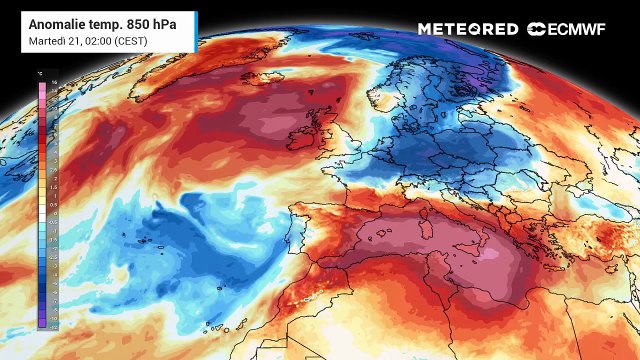 Calo delle temperature in arrivo sull'Italia