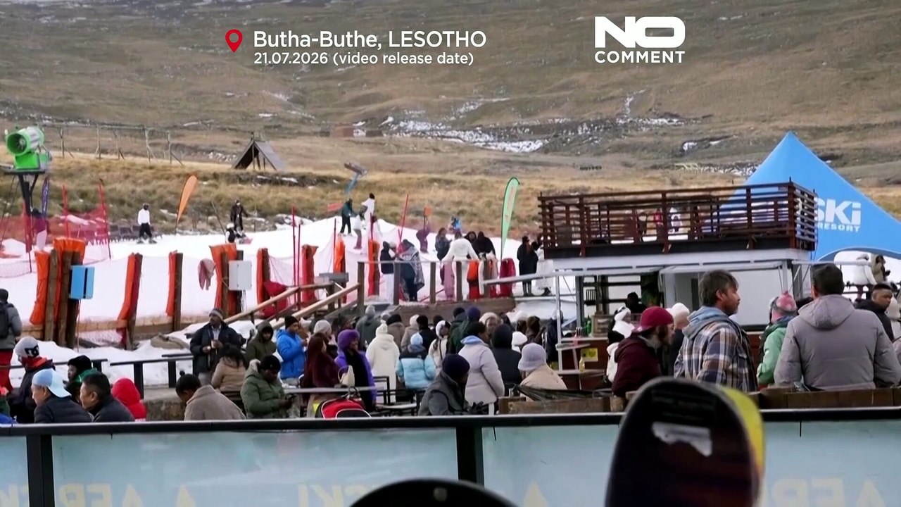Skigebiet in Lesotho bietet seltene Winterflucht in Afrika