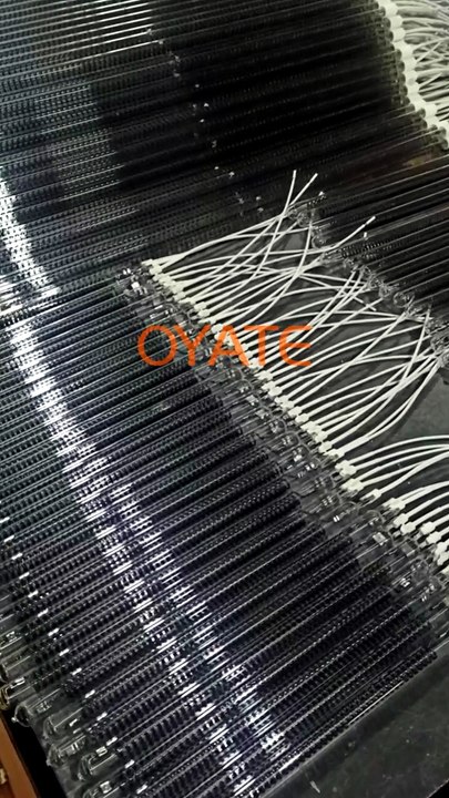 Long Service Life Industrial Infrared Heating Tube Poultry Farm Heating Quartz Tube
