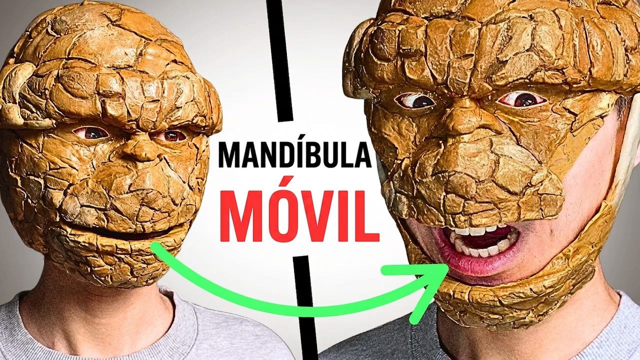 Haz tu propia máscara de La Mole de los 4 Fantá...