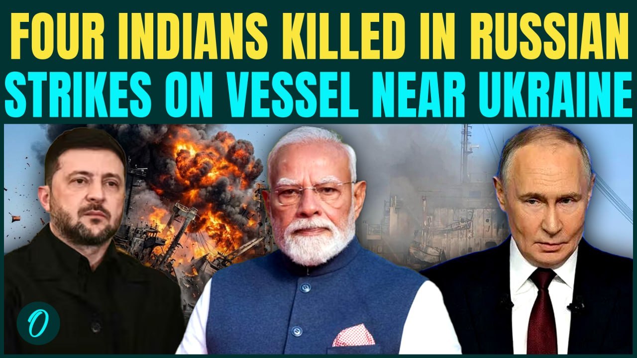 Putin BOMBS Cargo Vessel Near Ukraine: 4 Indians Among 10 Killed in Chilling Strikes; Modi Condemns