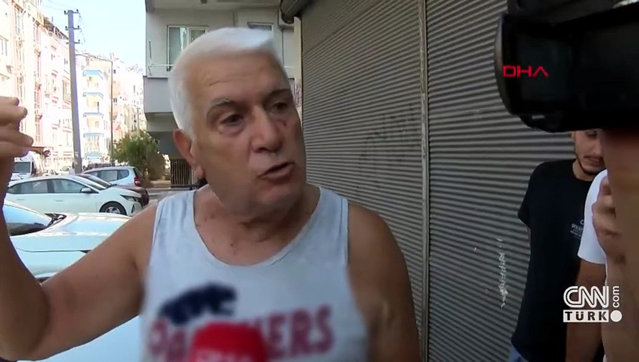 Antalya'da yangından 1 saniyeyle kaçış kamerada