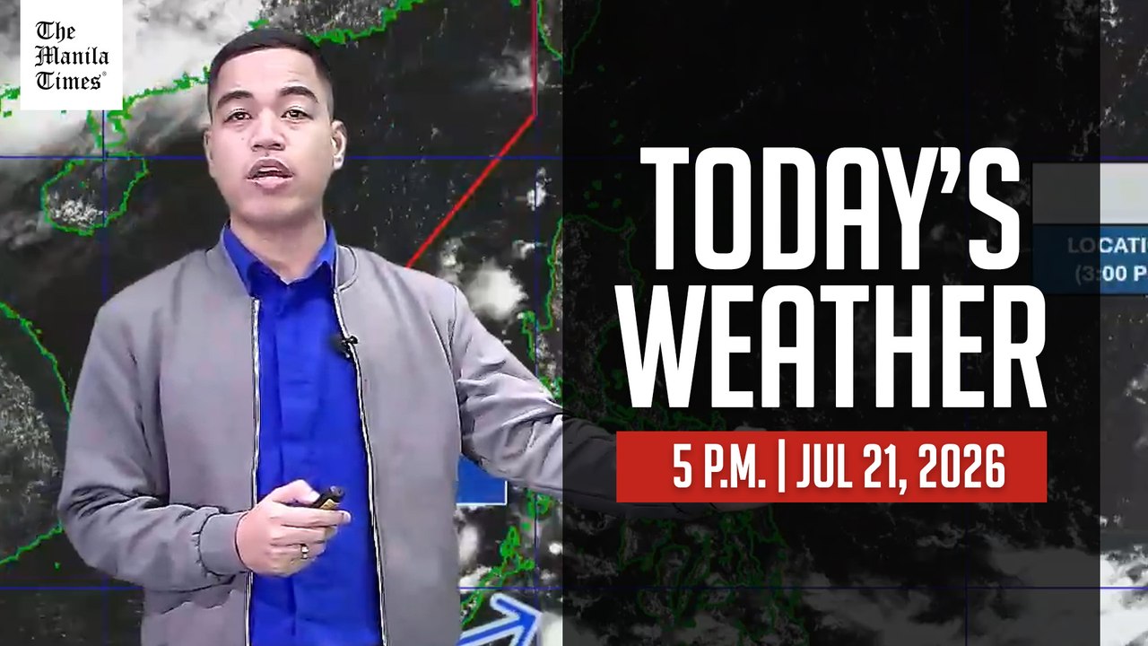 Today's Weather, 5 P.M. | Jul. 21, 2026