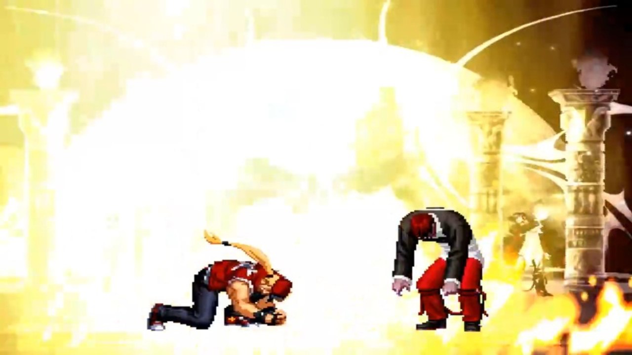 Terry MF VS. Orochi Iori CT
