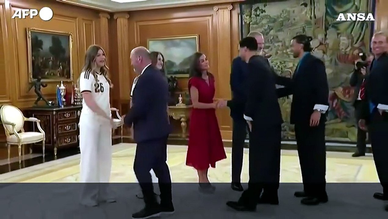 Mondiali, la Spagna ricevuta dal re e dal premier