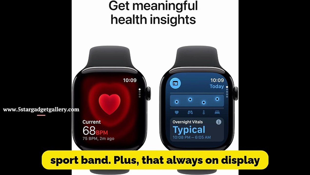 The New Jet Black Apple Watch Series 11 is STUNNING