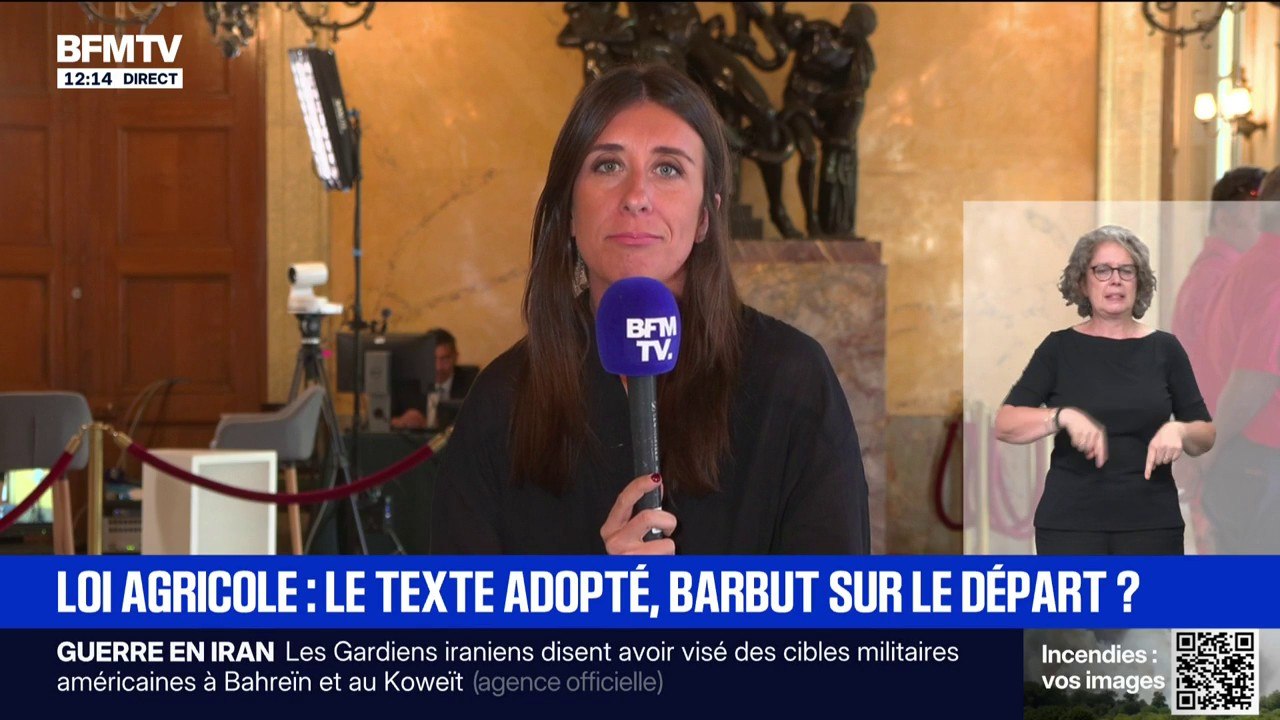 Loi d'urgence agricole: la ministre de la Transition écologique Monique Barbut reçue à Matignon