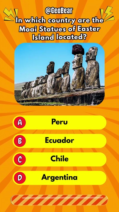 Where Are the Moai Statues Located? 🌍 (Only 1% Get It Right!)