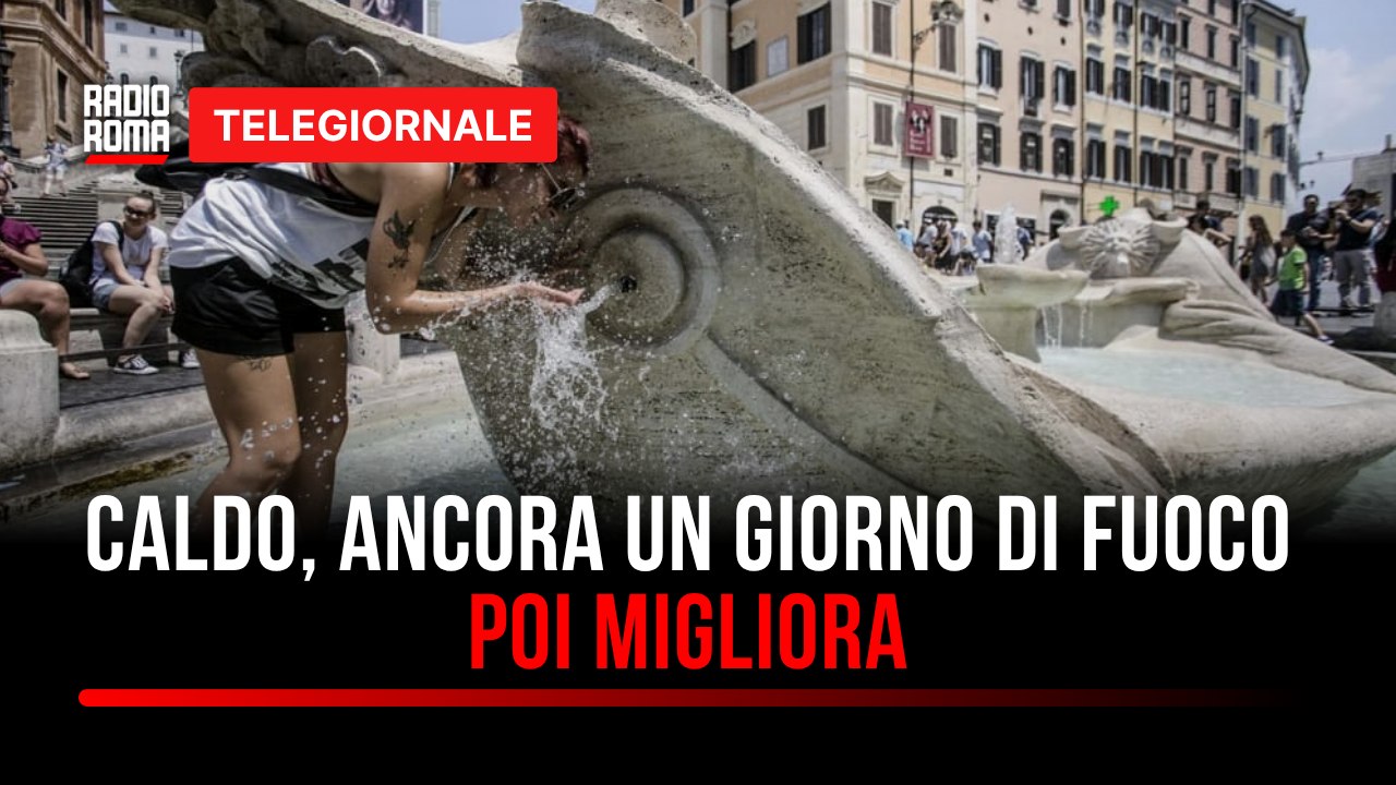 Telegiornale Roma e Regione Lazio - Edizione delle 13:00 di Martedì 21 Luglio 2026