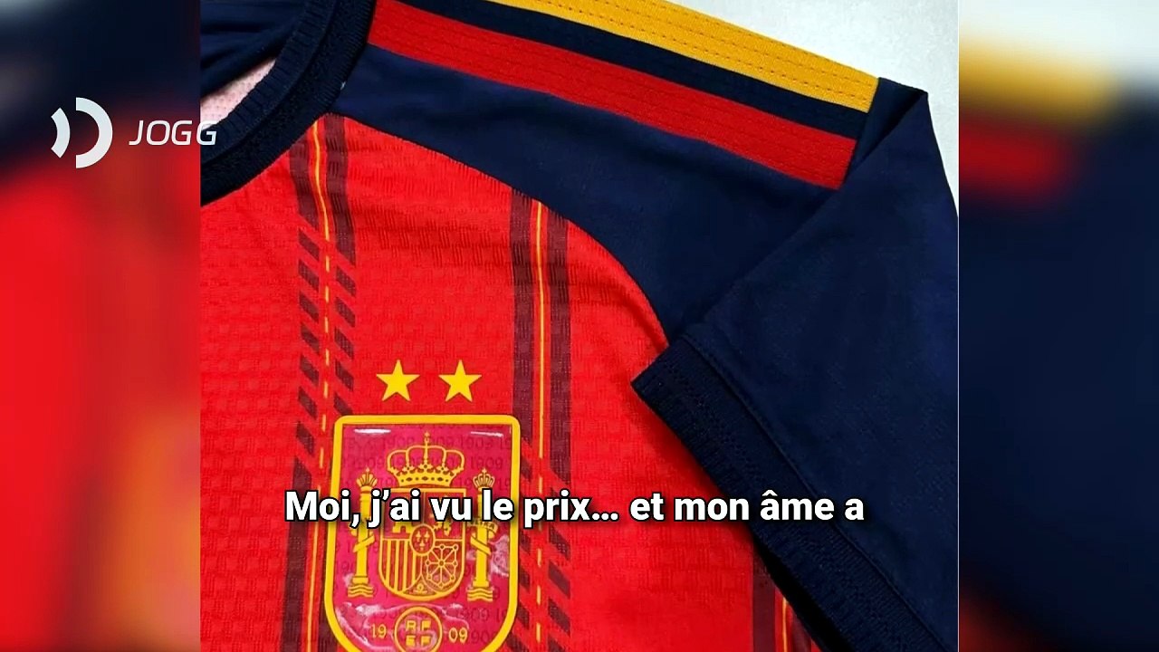 Combien coute un maillot de foot en espagne