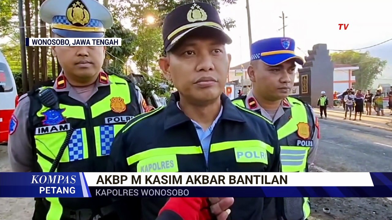 1 Orang Tewas Kecelakaan Beruntun di Wonosobo, Akibat Rem Blong | KOMPAS PETANG