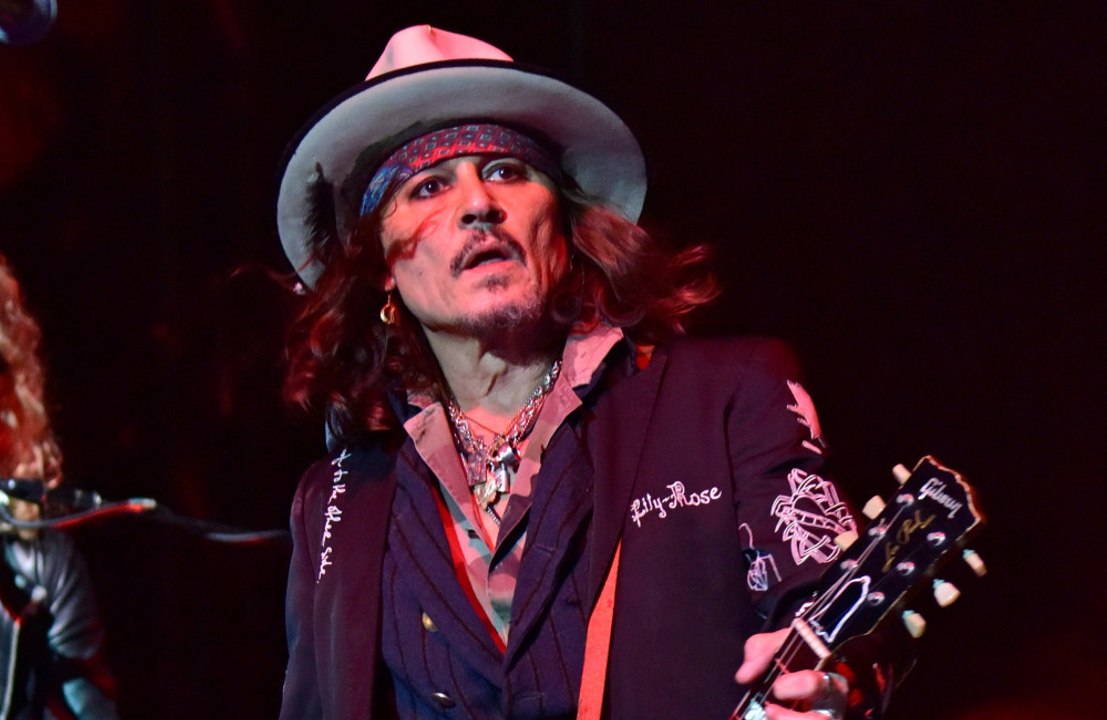 Hollywood Vampires claim new album will happen when Johnny Depp leaves his '44‑room castle'