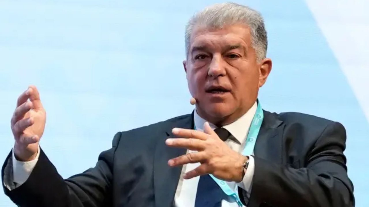 Laporta: "Estoy muy orgulloso de que ocho jugadores del Barça sean campeones del mundo"