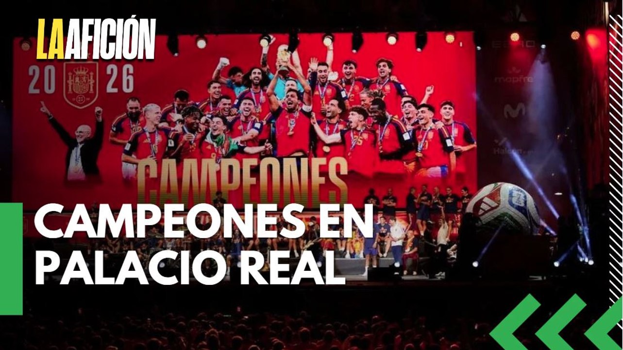 España celebra a sus campeones: Rodri y la selección reciben gloria en Palacio Real y calles