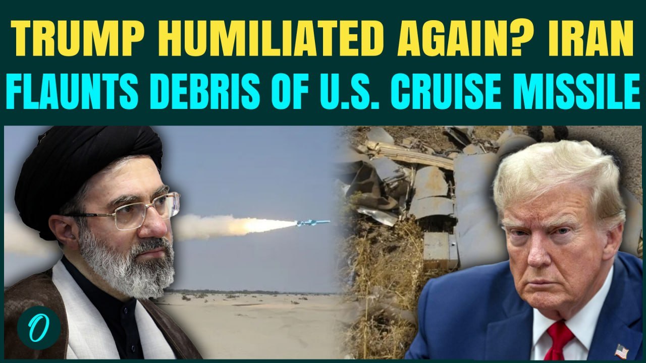 BREAKING: Iran SHOOTS DOWN U.S. Cruise Missile, Flaunts WRECKAGE Of Downed Weapon