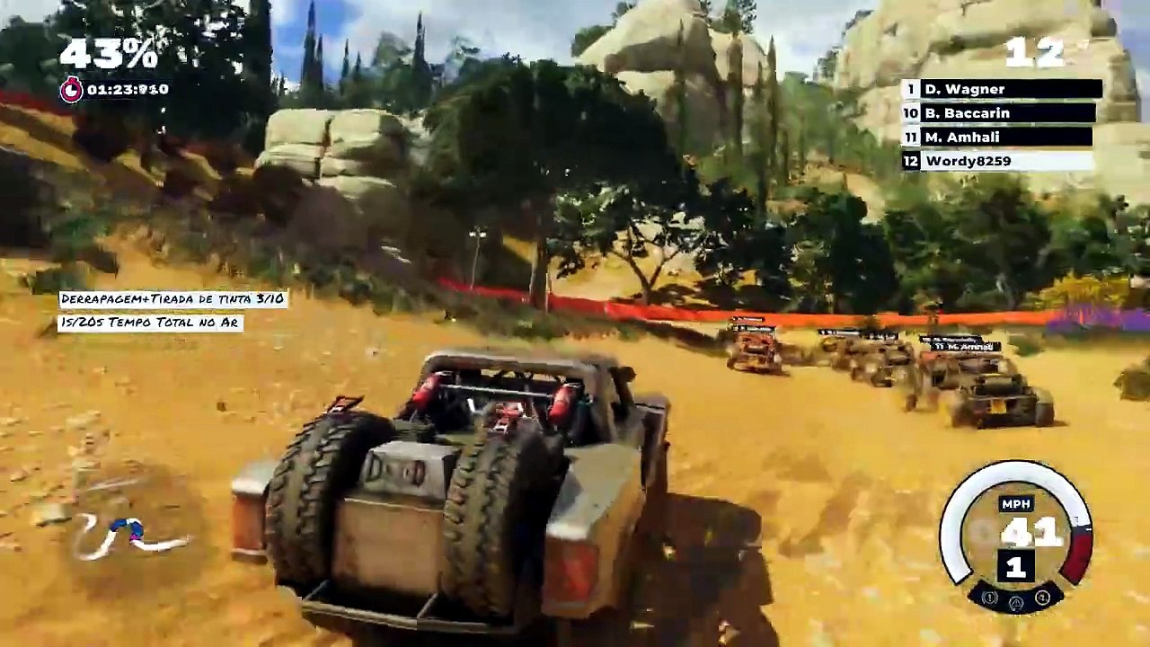 DIRT 5 _ BRENTHEL INDUSTRIES UNLIMITED TRUCK _ Experimentando o Jogo no XBOX