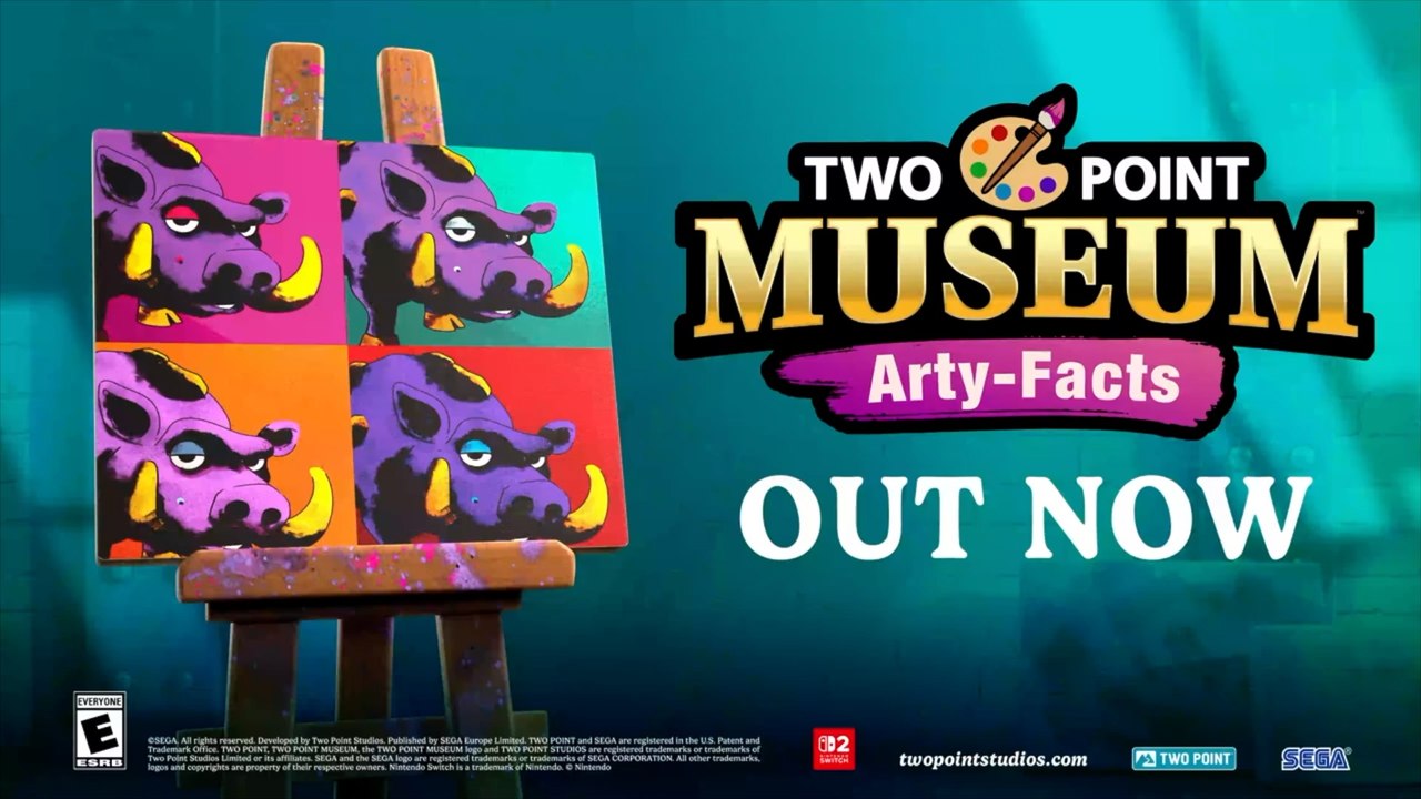 Two Point Museum Arty Facts Official Nintendo Switch 2 Launch Trailer