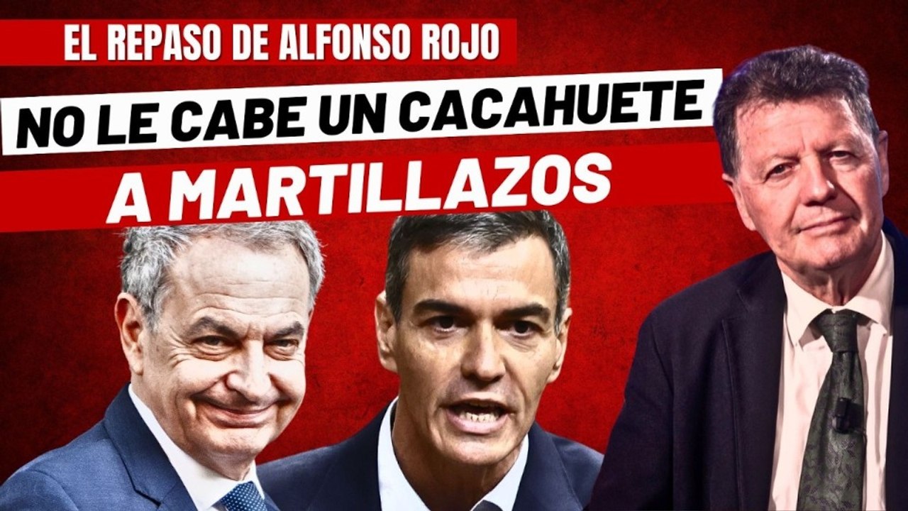 Alfonso Rojo: “Julito canta, Sánchez, histérico y Zapatero se planta a las puertas de la cárcel”