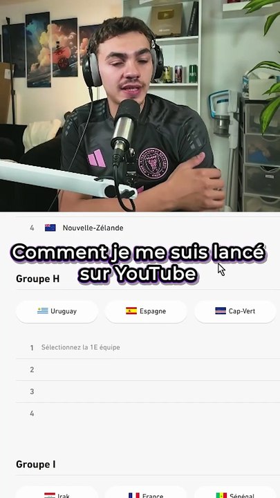 En live tout les mercredis à 18h